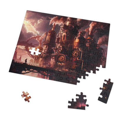 The Iron Citadel at Dusk - Jigsaw Puzzle (30, 110, 252, 500,1000-Piece)