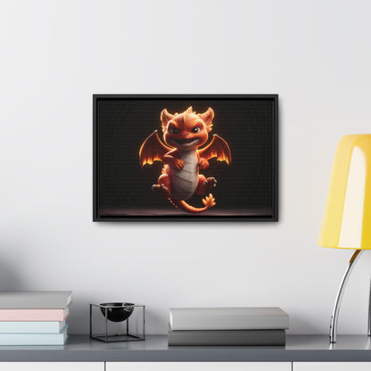 Fiery Mischief - Gallery Canvas Wraps, Horizontal Frame