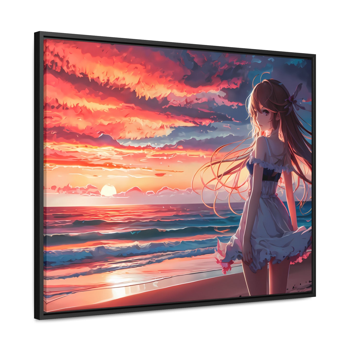 Sunset Reverie - Gallery Canvas Wraps, Horizontal Frame