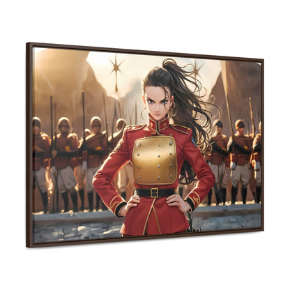 Commander of the Crimson Legion - Gallery Canvas Wraps, Horizontal Frame