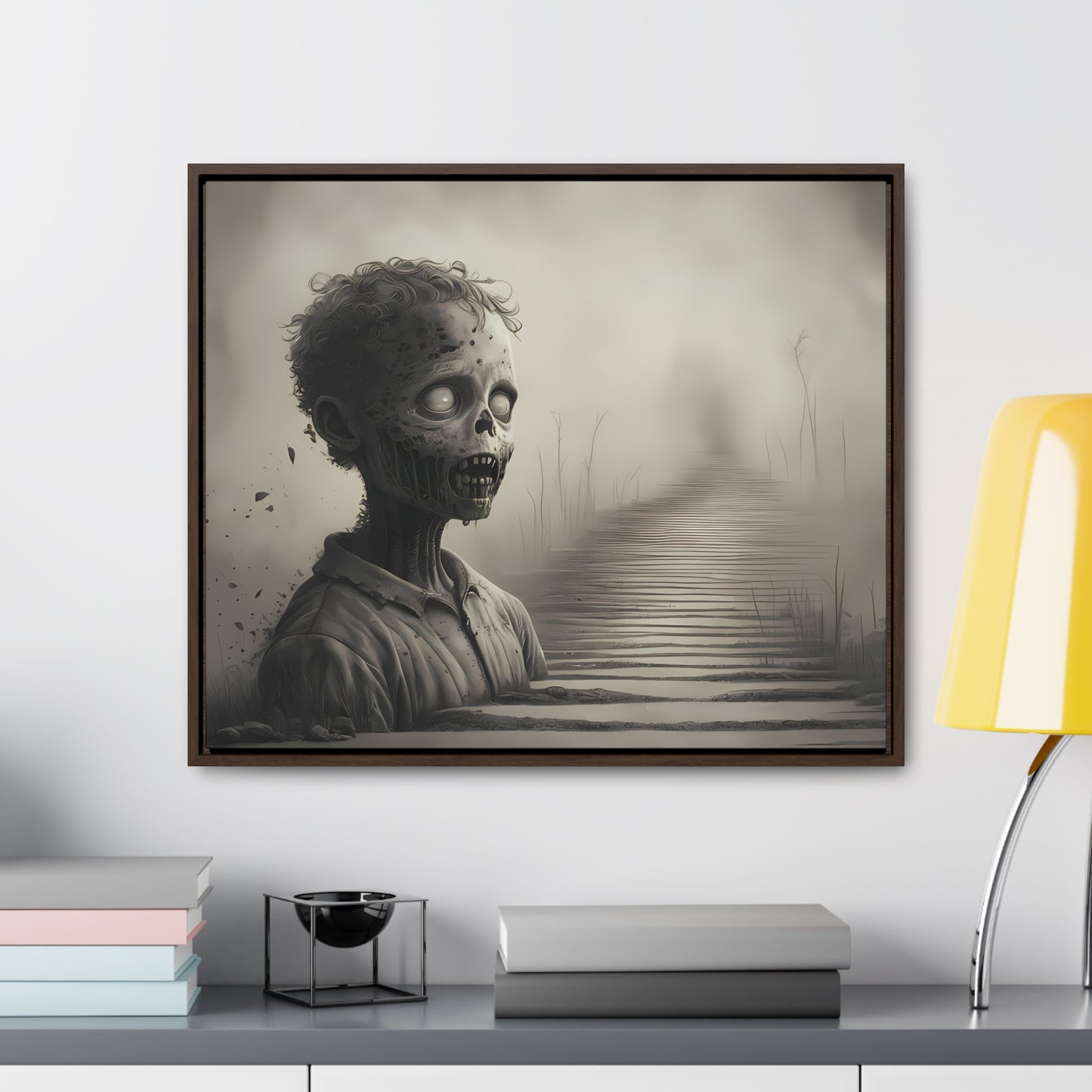 Echoes of the Forgotten - Gallery Canvas Wraps, Horizontal Frame