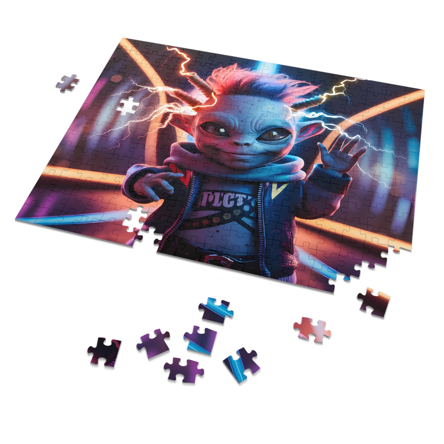 Electric Mischief - Jigsaw Puzzle (30, 110, 252, 500,1000-Piece)