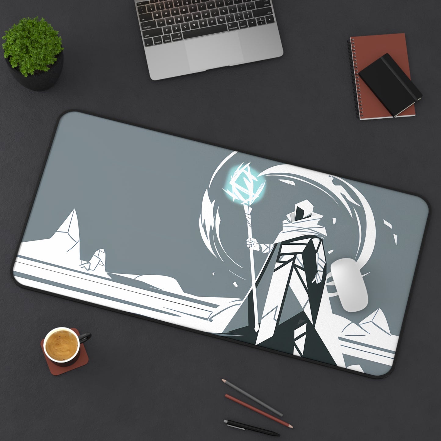 The Frozen Enchanter - Desk Mat