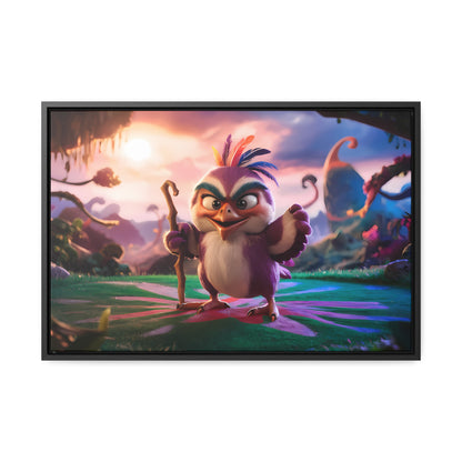 Guardian of the Enchanted Forest - Gallery Canvas Wraps, Horizontal Frame