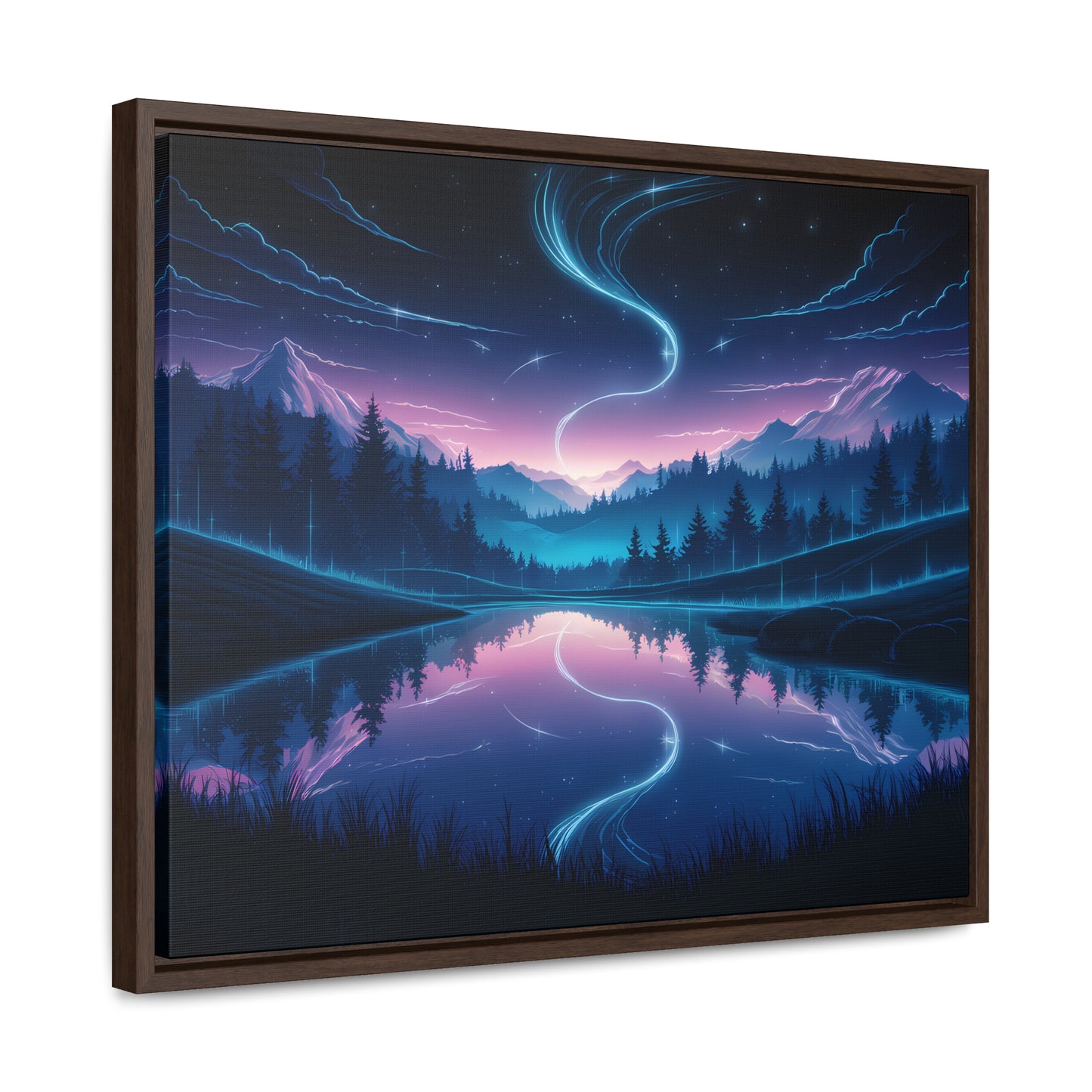 Celestial Reflection - Gallery Canvas Wraps, Horizontal Frame