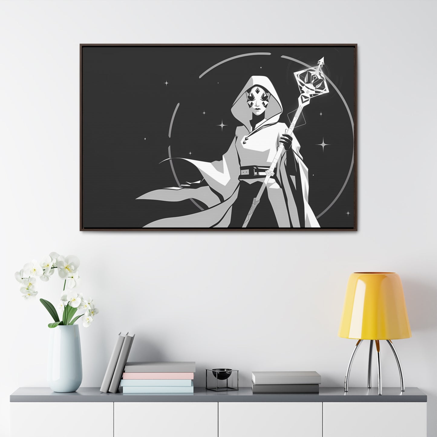 Astral Guardian - Gallery Canvas Wraps, Horizontal Frame