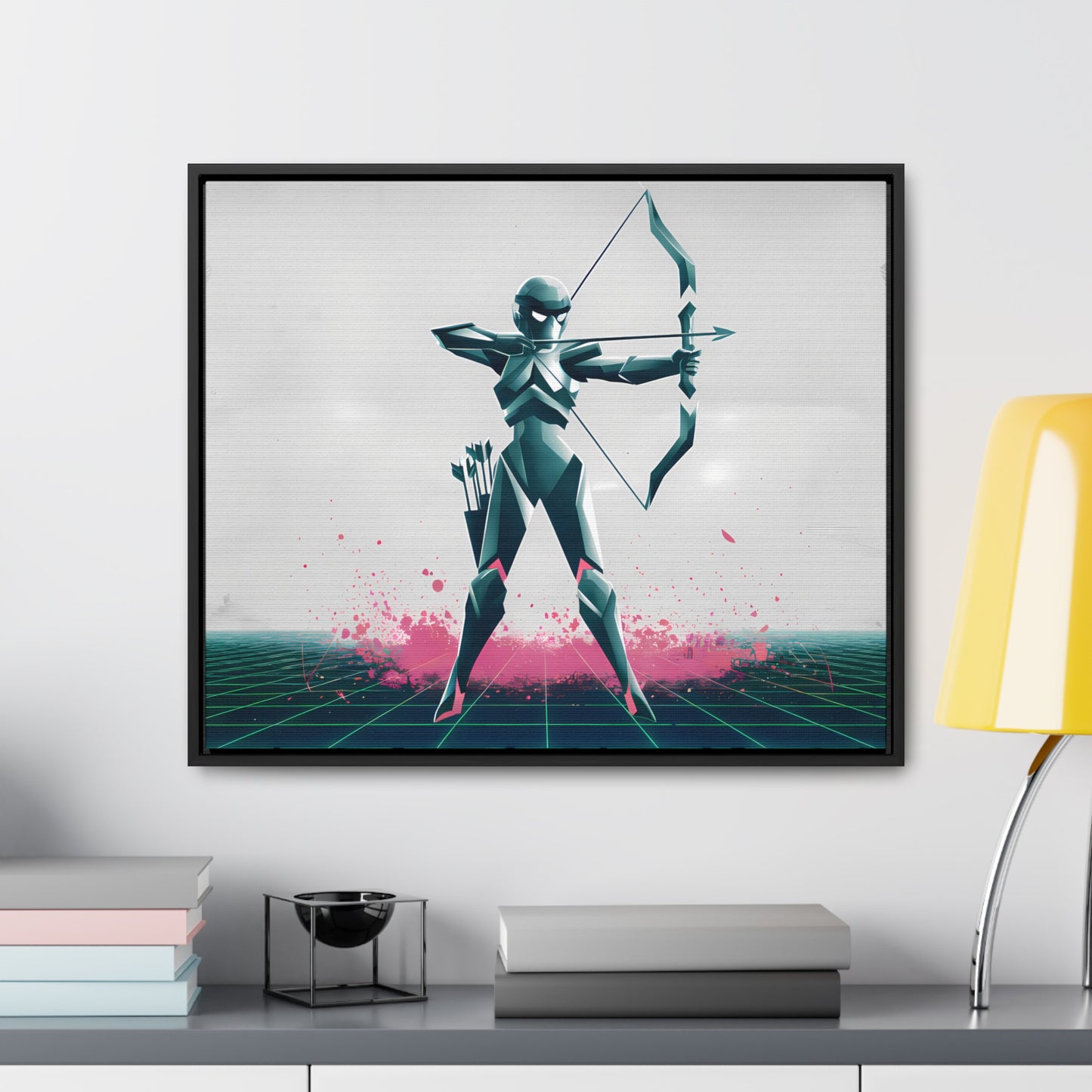 Digital Sentinel - Gallery Canvas Wraps, Horizontal Frame