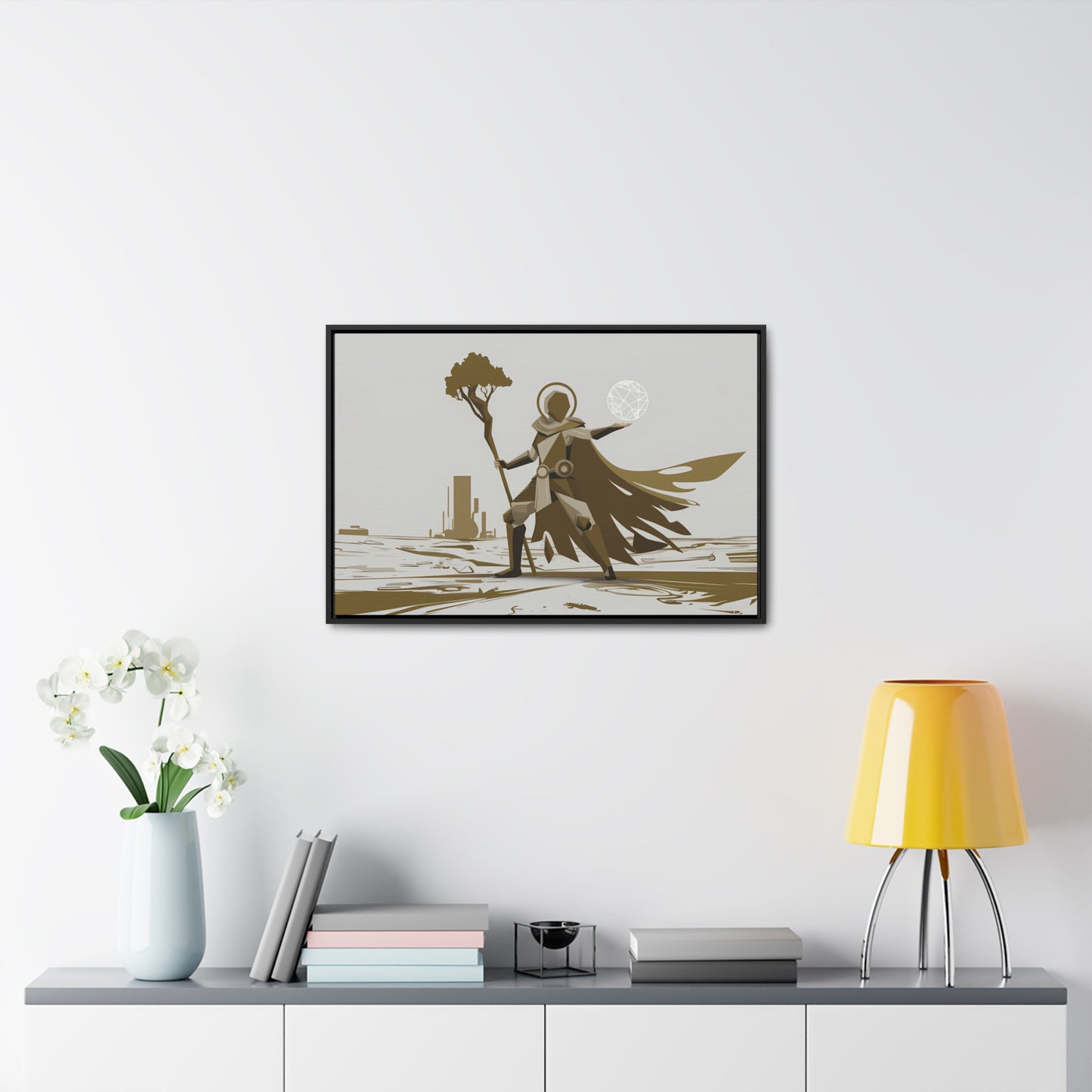 Guardian of the Wasteland - Gallery Canvas Wraps, Horizontal Frame