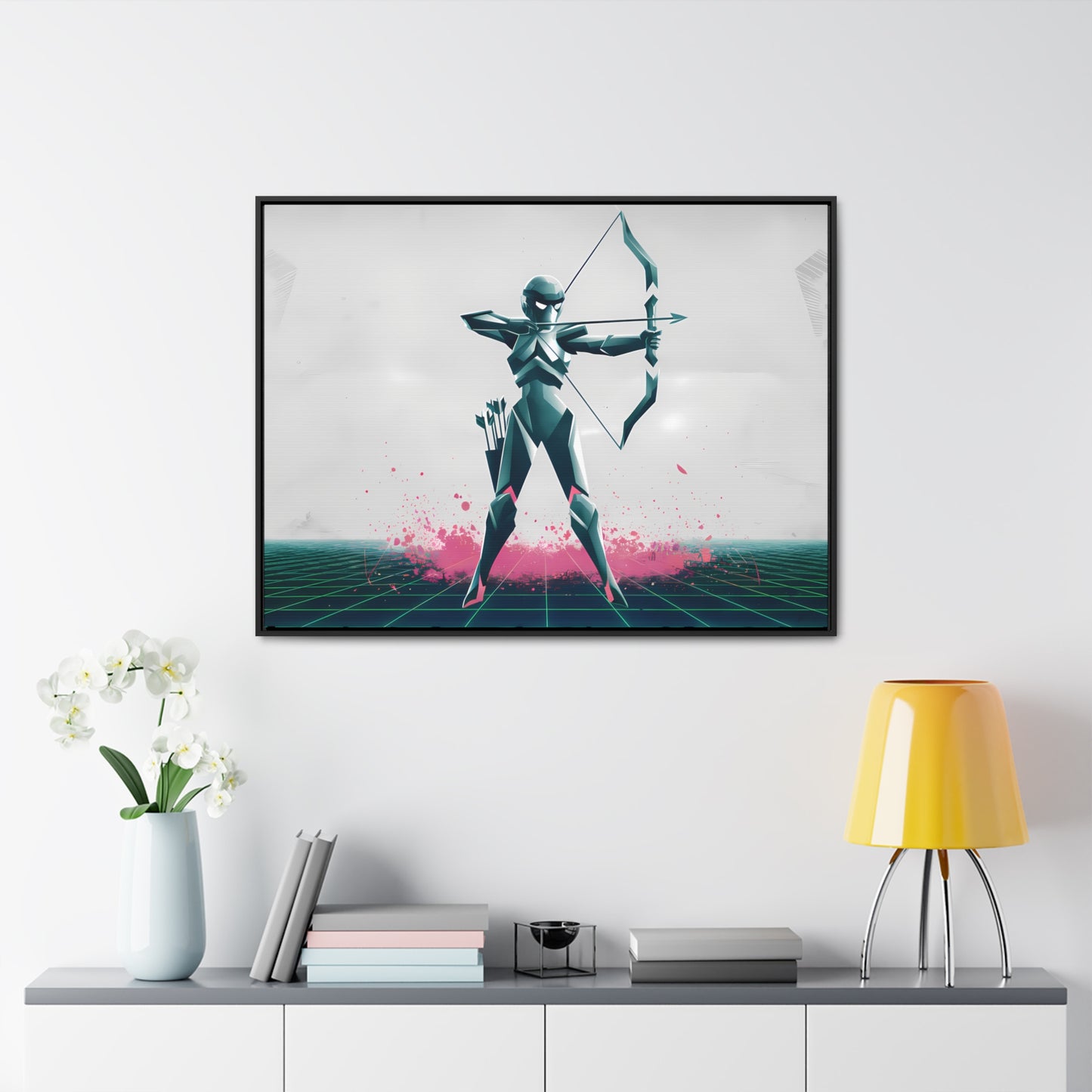 Digital Sentinel - Gallery Canvas Wraps, Horizontal Frame