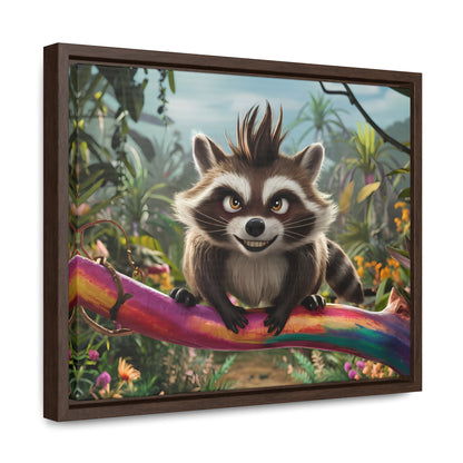 Jungle Mischief - Gallery Canvas Wraps, Horizontal Frame