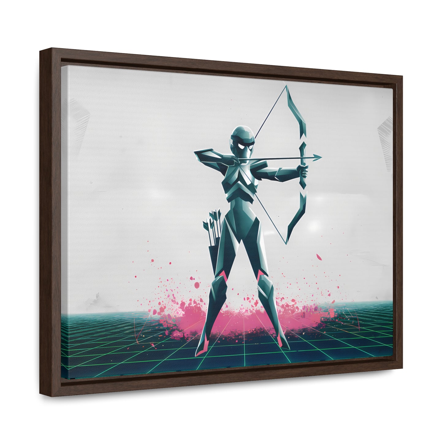 Digital Sentinel - Gallery Canvas Wraps, Horizontal Frame