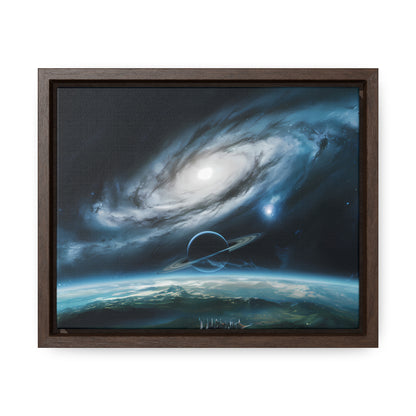 Celestial Spiral - Gallery Canvas Wraps, Horizontal Frame