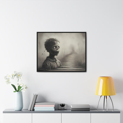 Echoes of the Forgotten - Gallery Canvas Wraps, Horizontal Frame