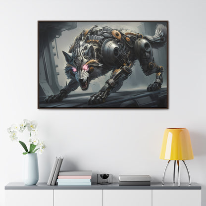 Cybernetic Alpha - Gallery Canvas Wraps, Horizontal Frame