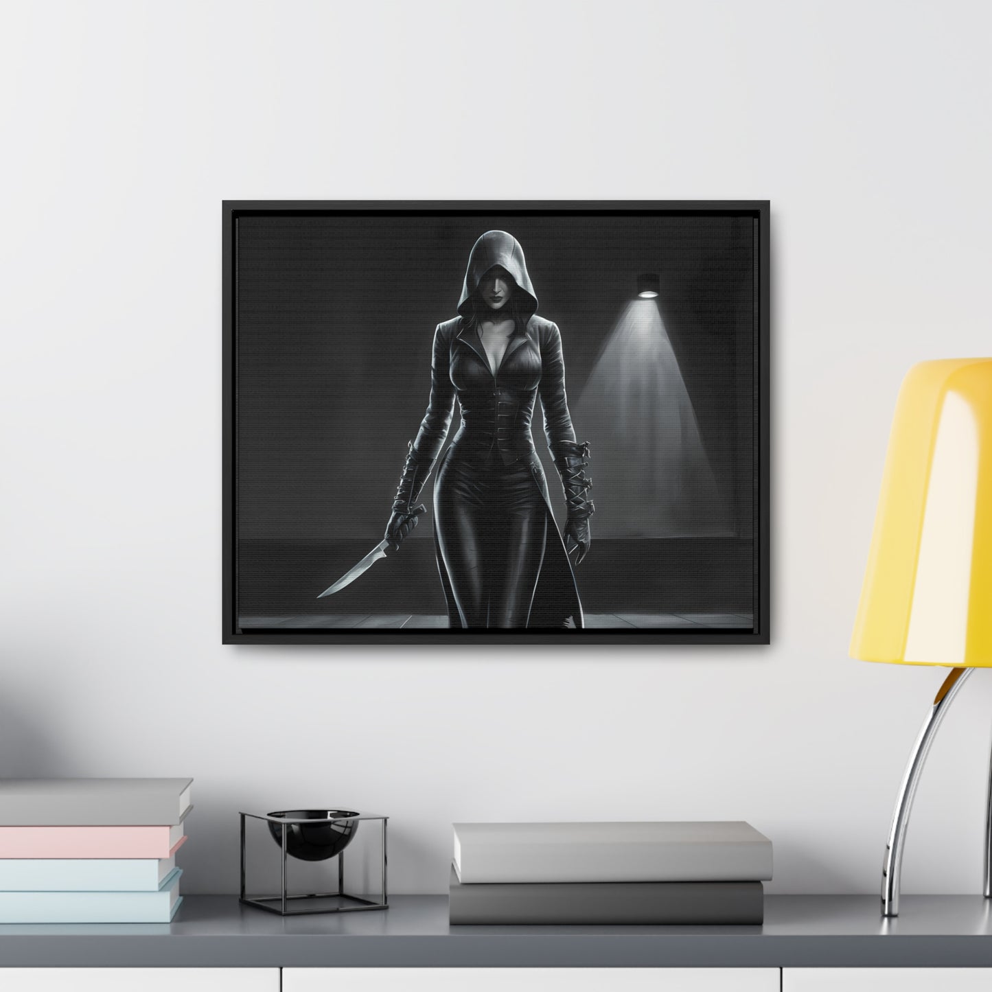 The Shadow's Blade - Gallery Canvas Wraps, Horizontal Frame