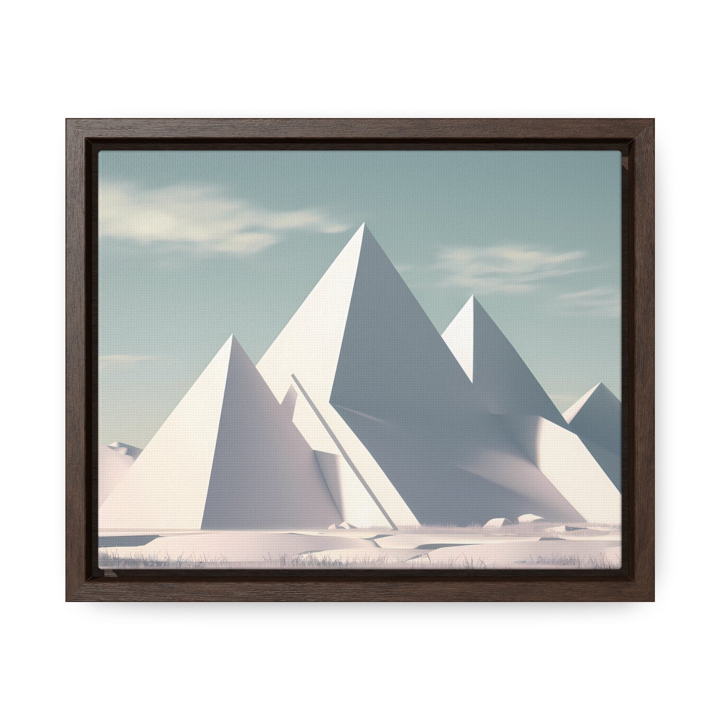 Monolith Peaks - Gallery Canvas Wraps, Horizontal Frame