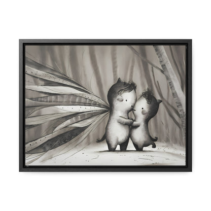 Whispers of the Forest - Gallery Canvas Wraps, Horizontal Frame