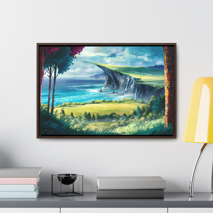 Edge of the Horizon - Gallery Canvas Wraps, Horizontal Frame