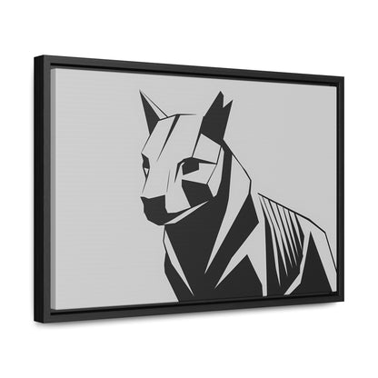 Geometric Guardian - Gallery Canvas Wraps, Horizontal Frame