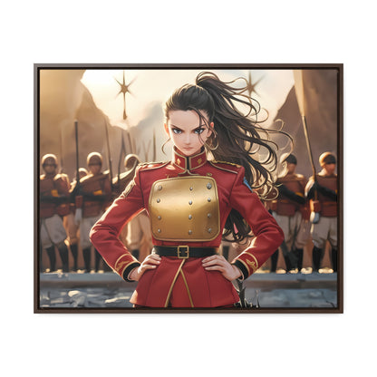 Commander of the Crimson Legion - Gallery Canvas Wraps, Horizontal Frame