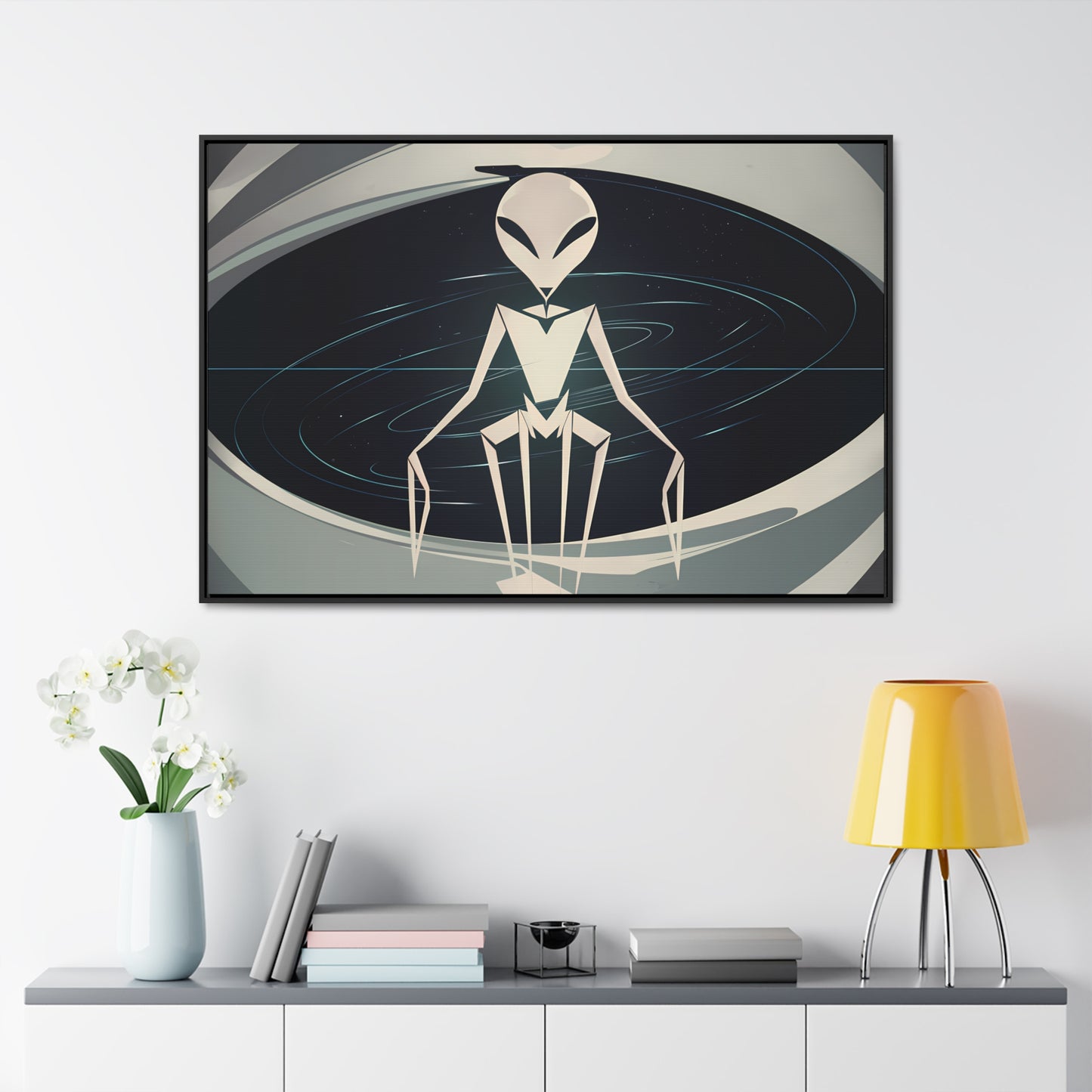 Celestial Guardian - Gallery Canvas Wraps, Horizontal Frame