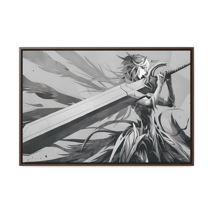 Eclipse of the Blade - Gallery Canvas Wraps, Horizontal Frame