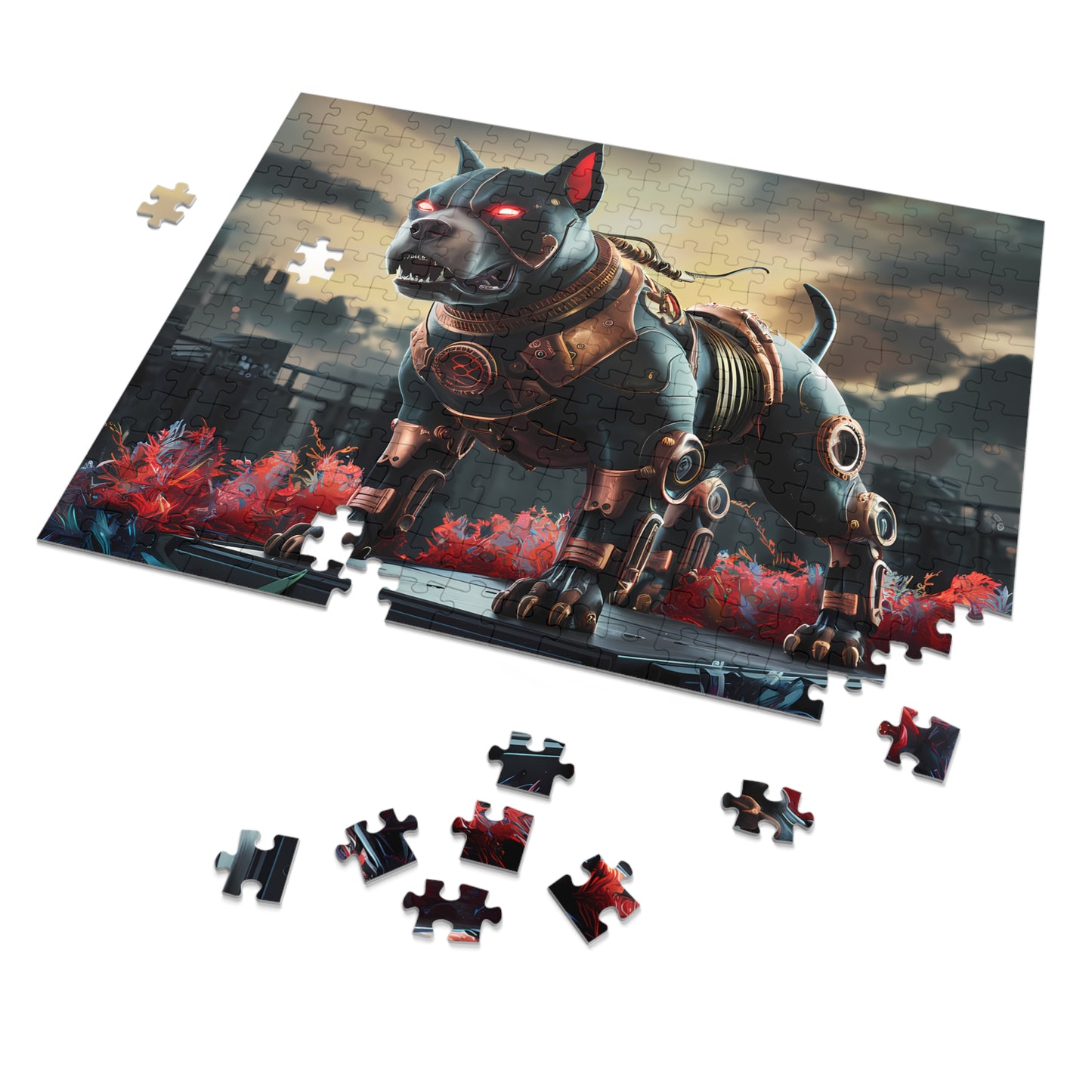 Cybernetic Guardian - Jigsaw Puzzle (30, 110, 252, 500,1000-Piece)