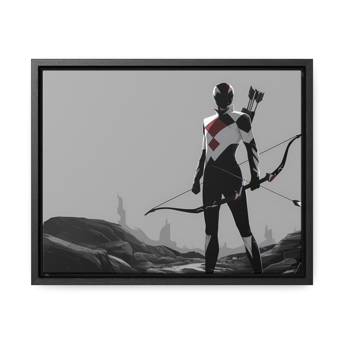 Silent Marksman - Gallery Canvas Wraps, Horizontal Frame