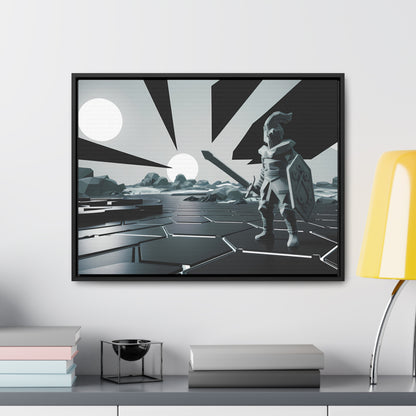 Guardian of the Twin Suns - Gallery Canvas Wraps, Horizontal Frame