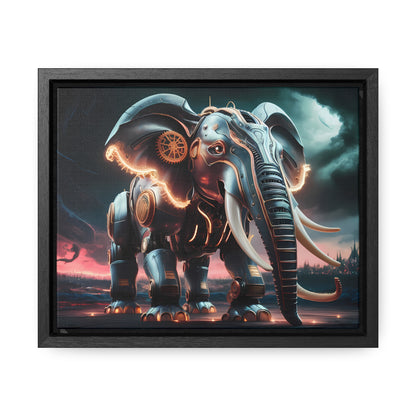 "Clockwork Titan" - Gallery Canvas Wraps, Horizontal Frame