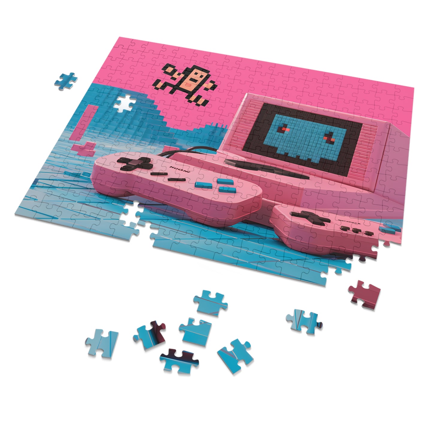 "Retro Tech Odyssey" - Jigsaw Puzzle (30, 110, 252, 500,1000-Piece)