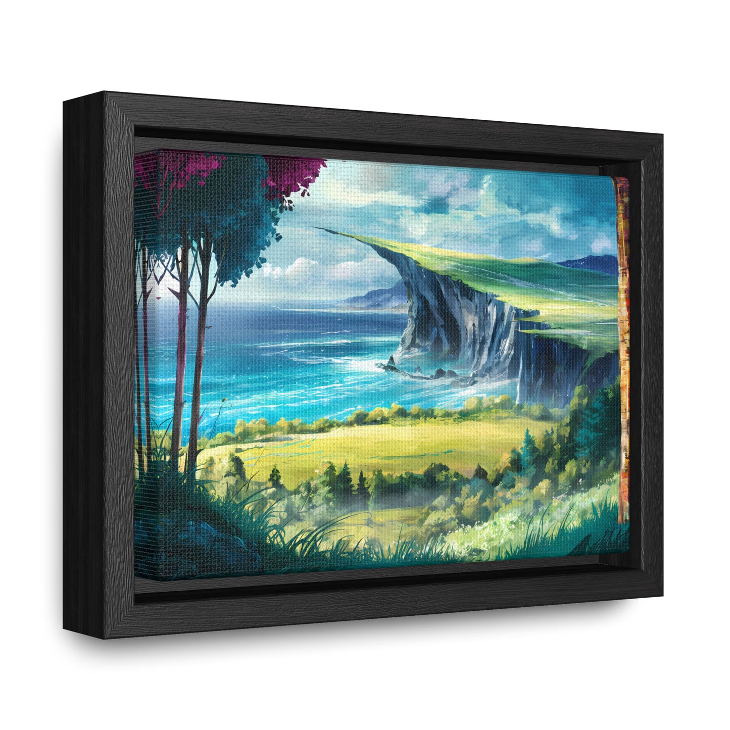 Edge of the Horizon - Gallery Canvas Wraps, Horizontal Frame