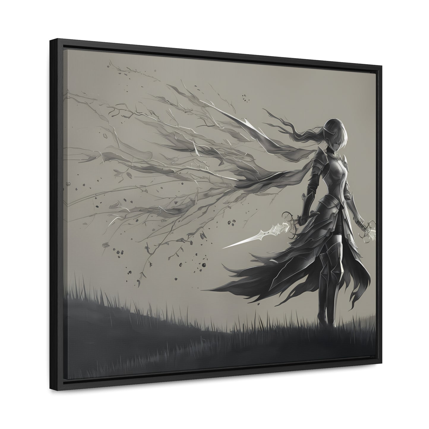 Blade of the Abyss - Gallery Canvas Wraps, Horizontal Frame