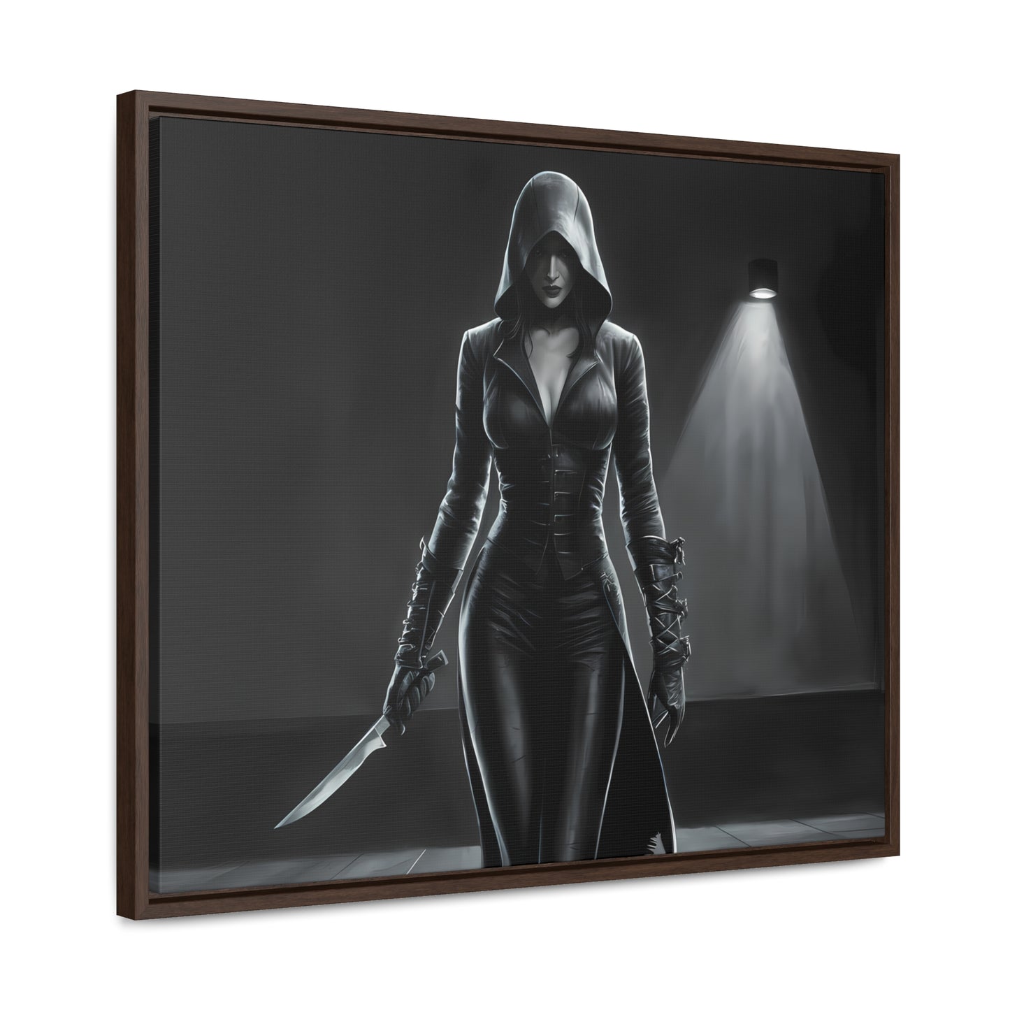 The Shadow's Blade - Gallery Canvas Wraps, Horizontal Frame