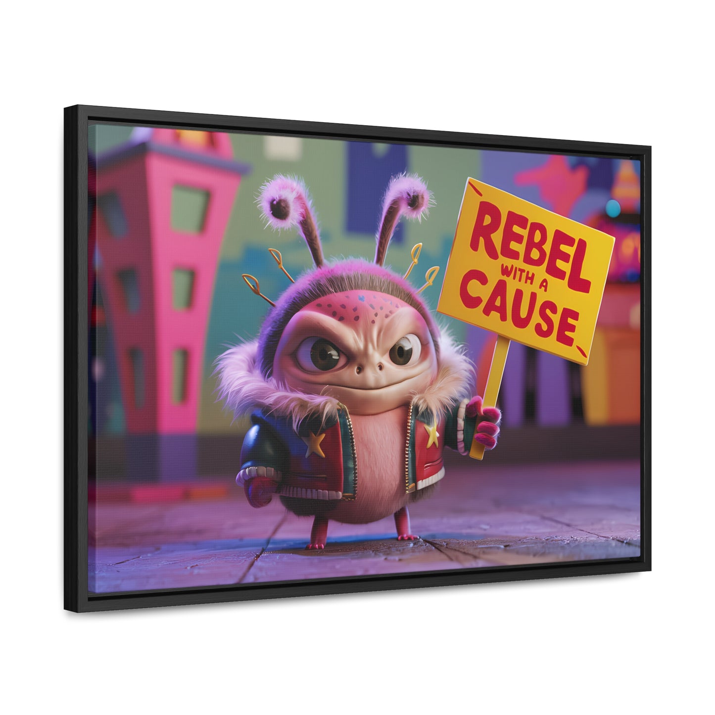 Rebel with a Cause - Gallery Canvas Wraps, Horizontal Frame