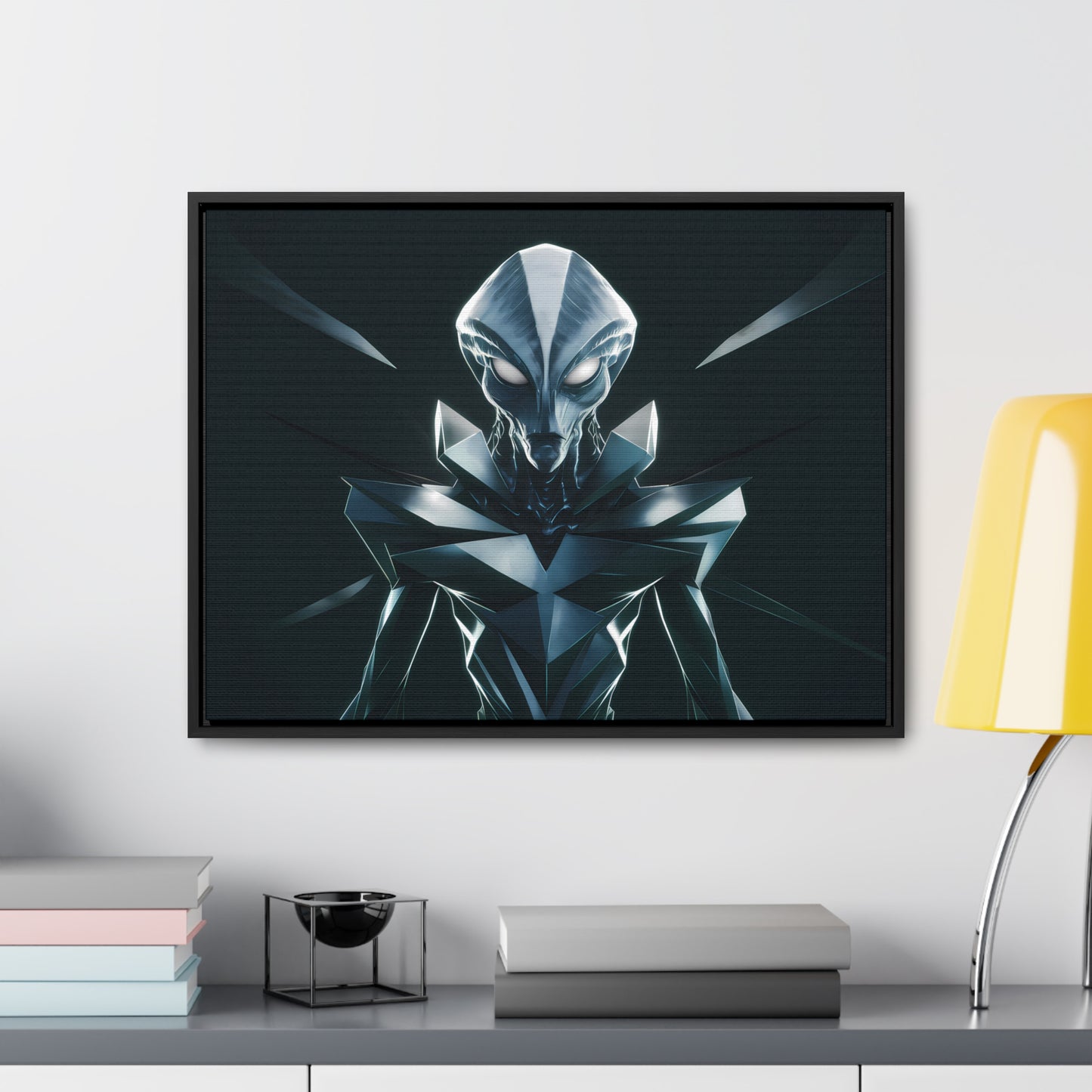 Ethereal Sentinel - Gallery Canvas Wraps, Horizontal Frame