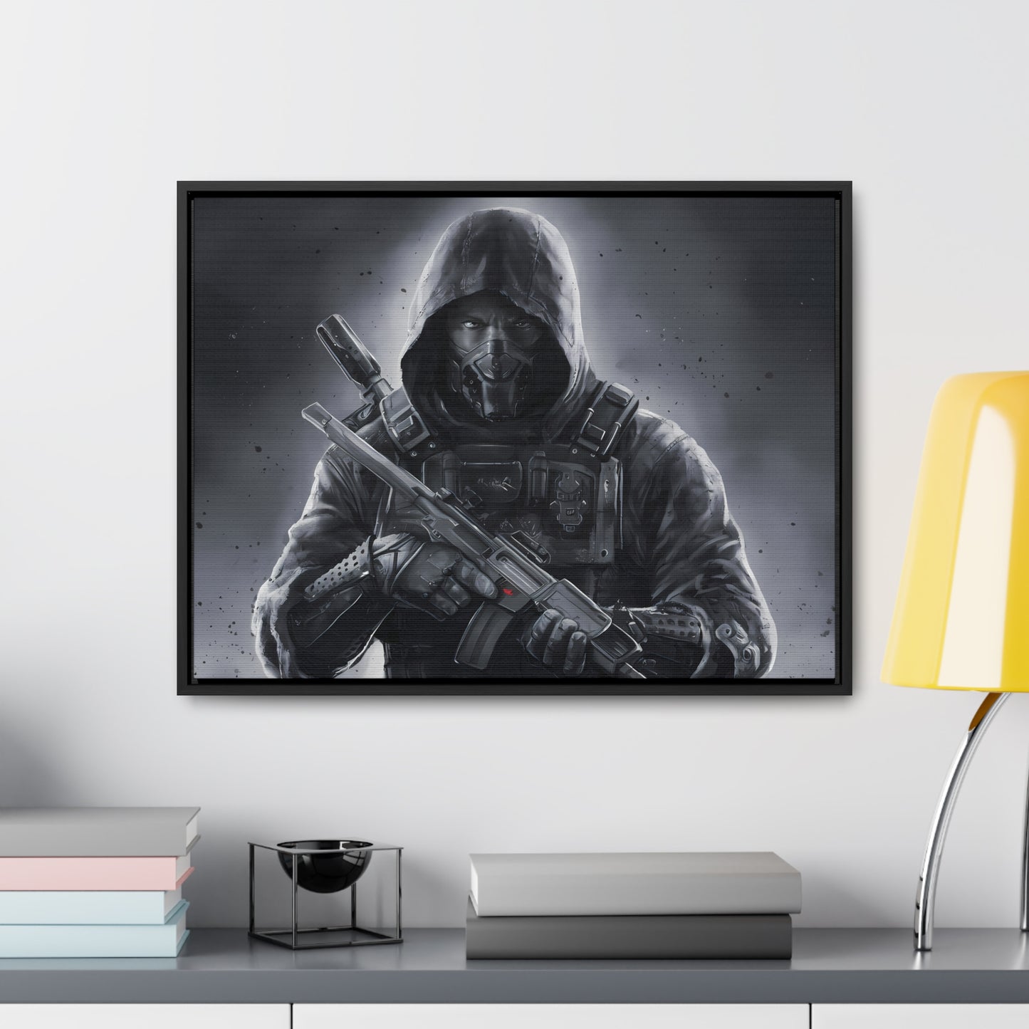 Shadow Enforcer - Gallery Canvas Wraps, Horizontal Frame