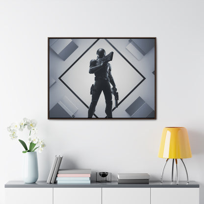 Shadow Enforcer - Gallery Canvas Wraps, Horizontal Frame