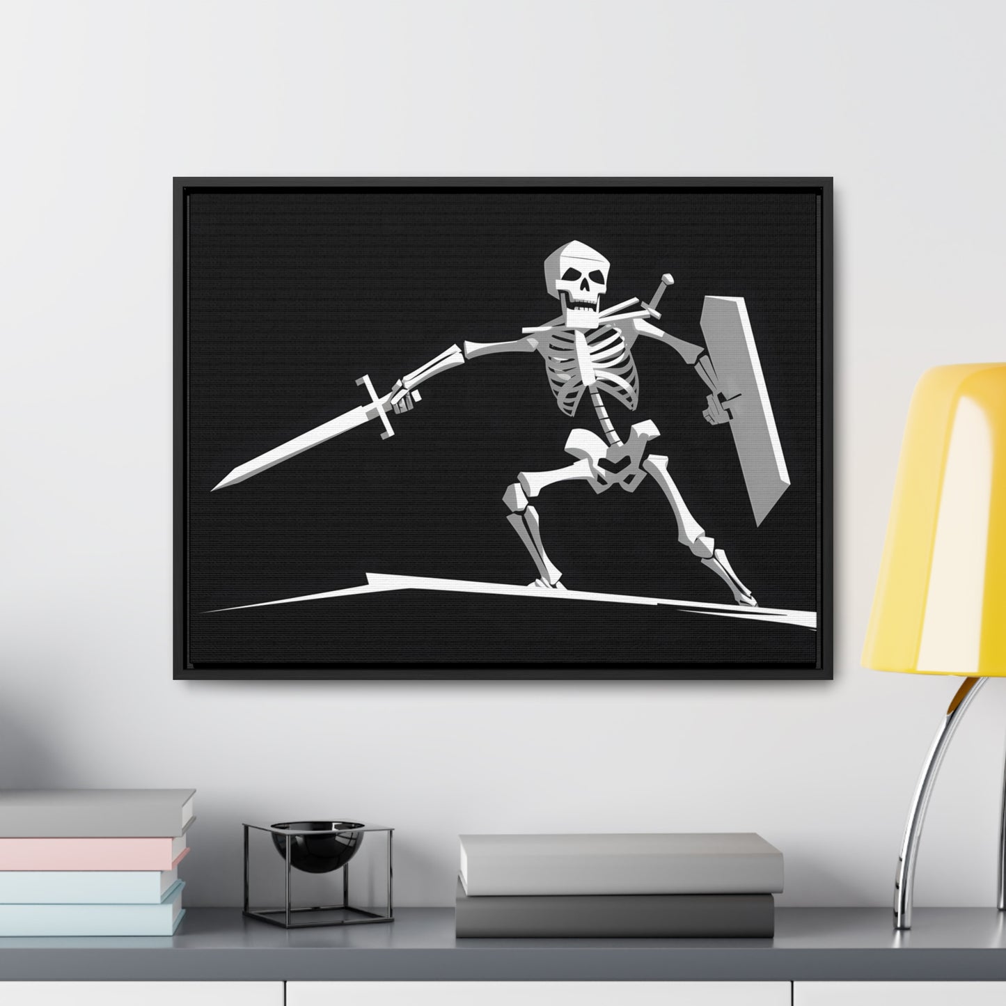 The Undead Sentinel - Gallery Canvas Wraps, Horizontal Frame