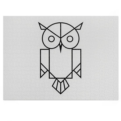 Geometric Owl Puzzle - Jigsaw Puzzle (30, 110, 252, 500,1000-Piece)