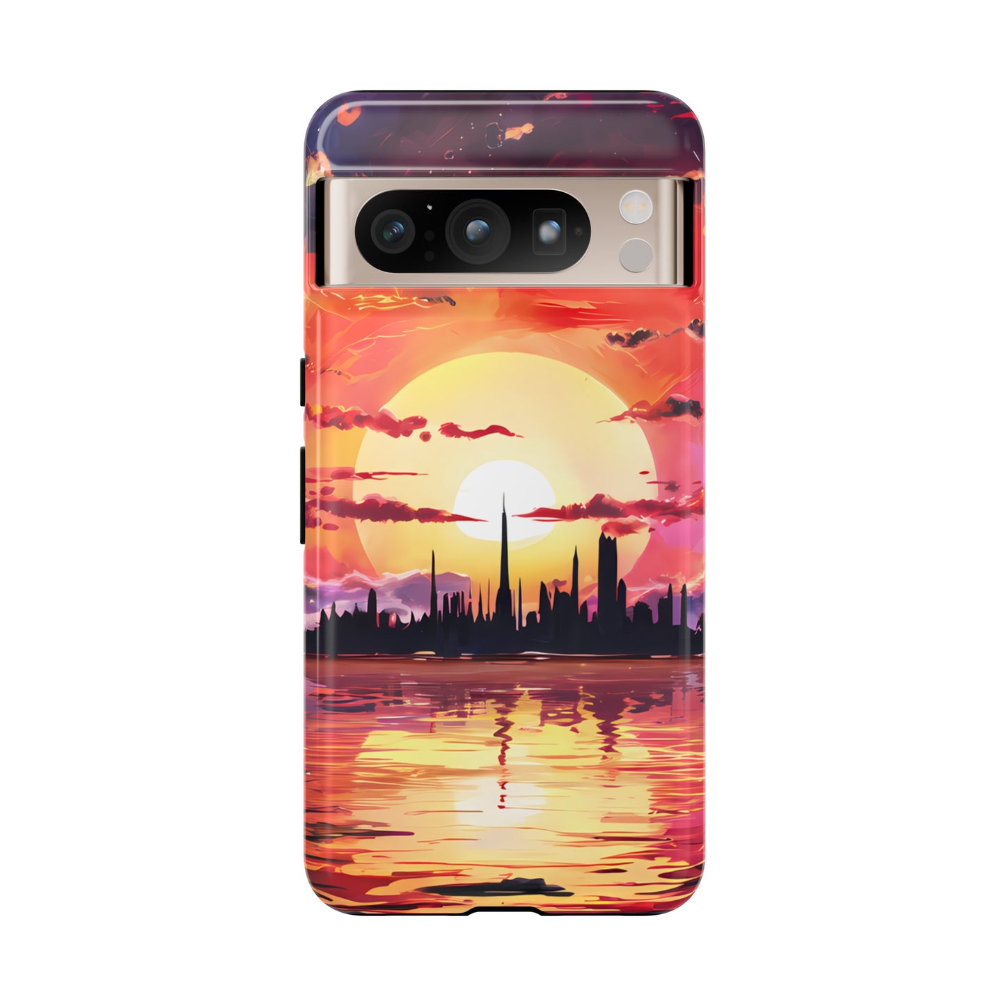 Anime Island City - Smartphone Tough Cases