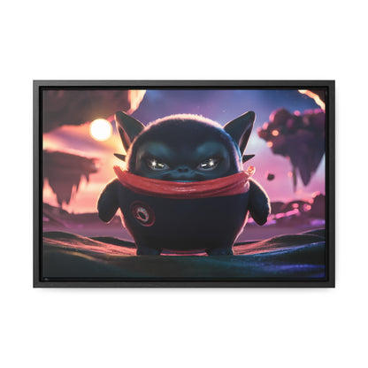 "Guardian of the Floating Isles" - Gallery Canvas Wraps, Horizontal Frame