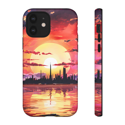 Anime Island City - Smartphone Tough Cases