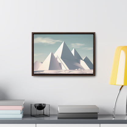 Monolith Peaks - Gallery Canvas Wraps, Horizontal Frame