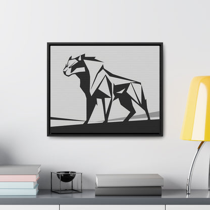 Geometric Beast - Gallery Canvas Wraps, Horizontal Frame