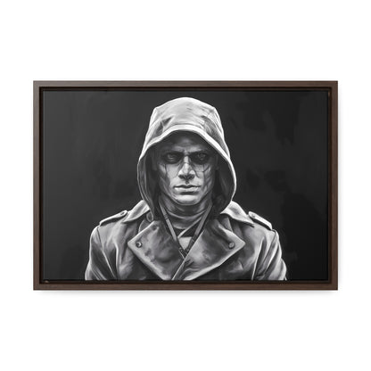 The Shadowed Sentinel - Gallery Canvas Wraps, Horizontal Frame