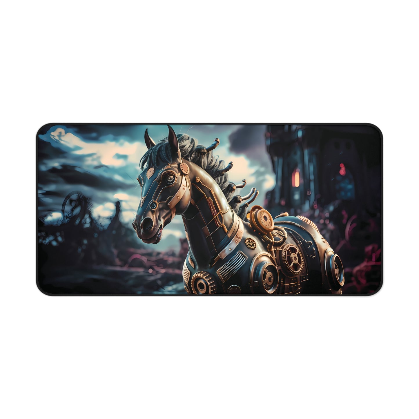 Steampunk Horse - Desk Mat