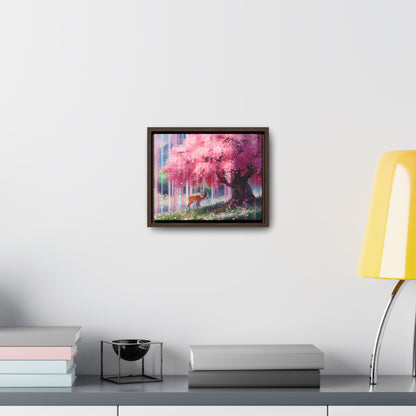 Beneath the Blossoming Canopy - Gallery Canvas Wraps, Horizontal Frame