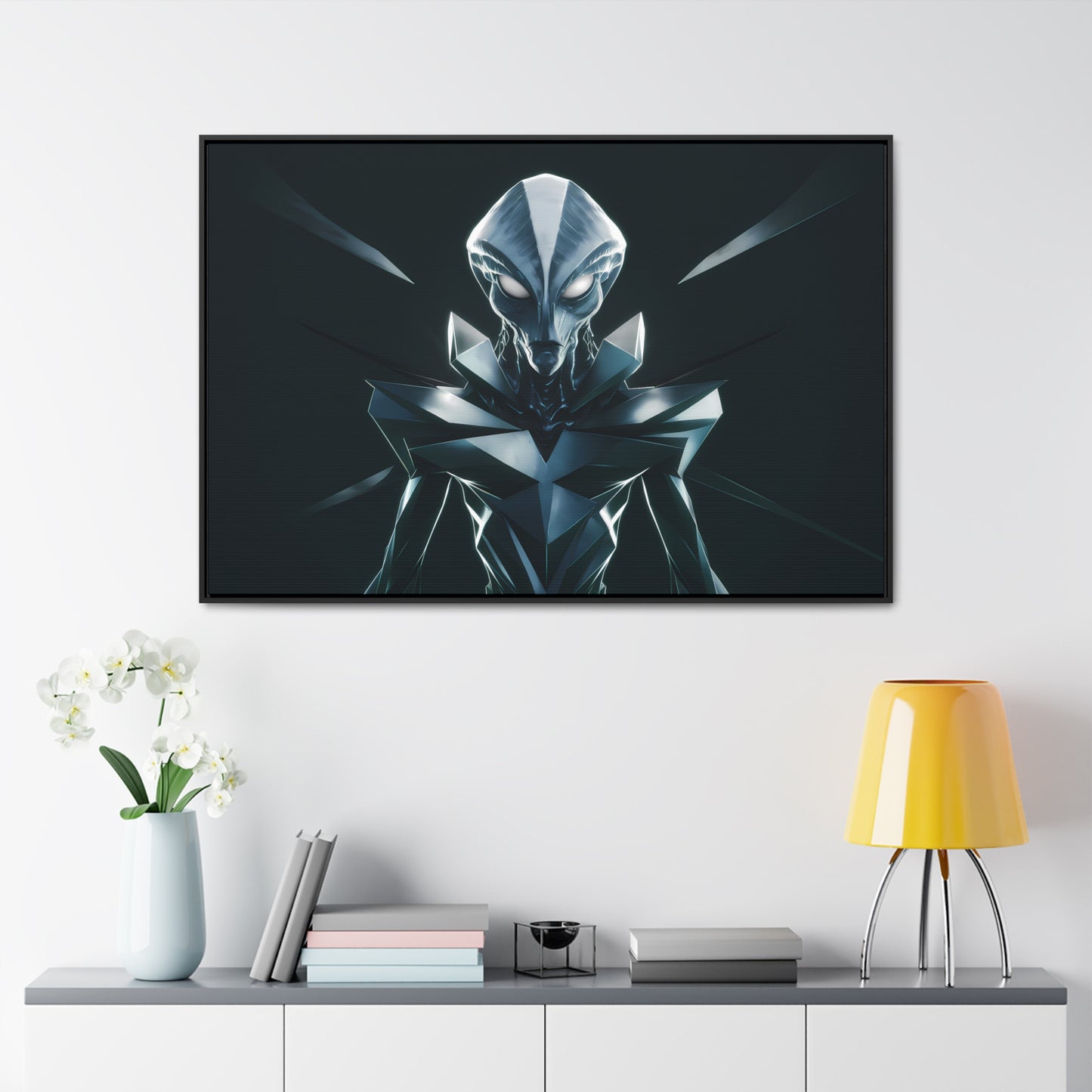 Ethereal Sentinel - Gallery Canvas Wraps, Horizontal Frame