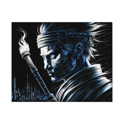 Blade of the Neon City - Jigsaw Puzzle (30, 110, 252, 500,1000-Piece)